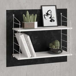 Hanah Home Armoni 2'li - Shiny White